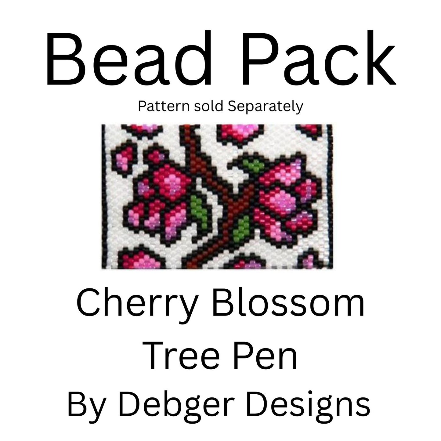 Cherry Blossom Tree Pen Bead Pack