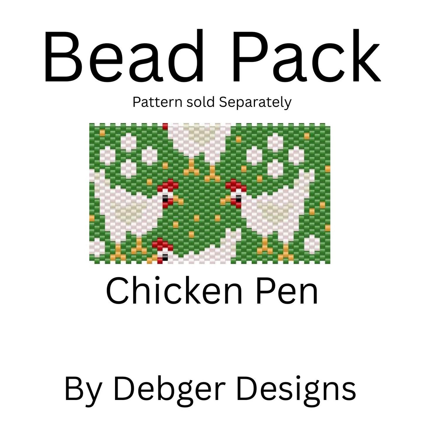 Chicken Pen Bead Pack
