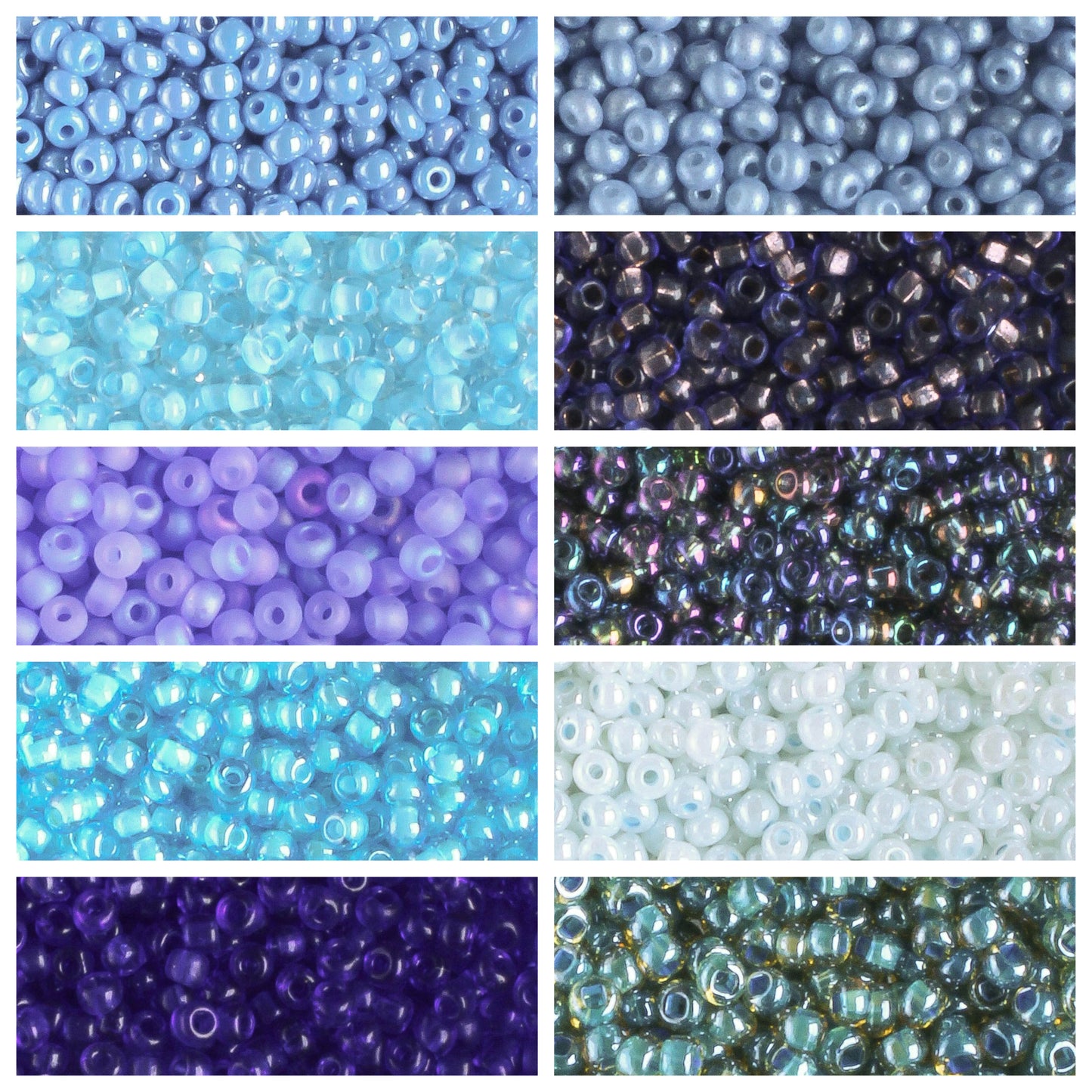 11/0 Czech Seed Bead Collection
