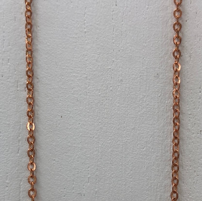 Copper Chain Necklace - 16" - qty 10