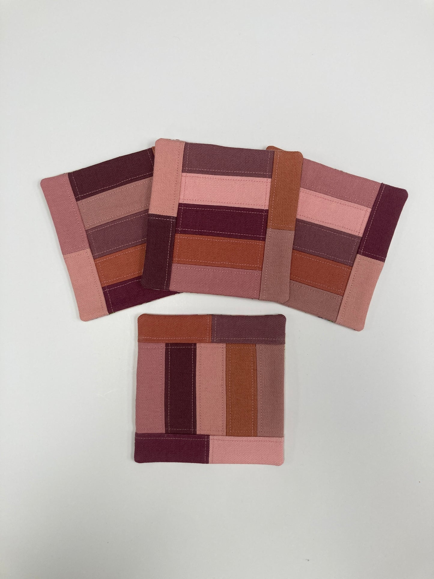 Canvas Coasters - Set of 4