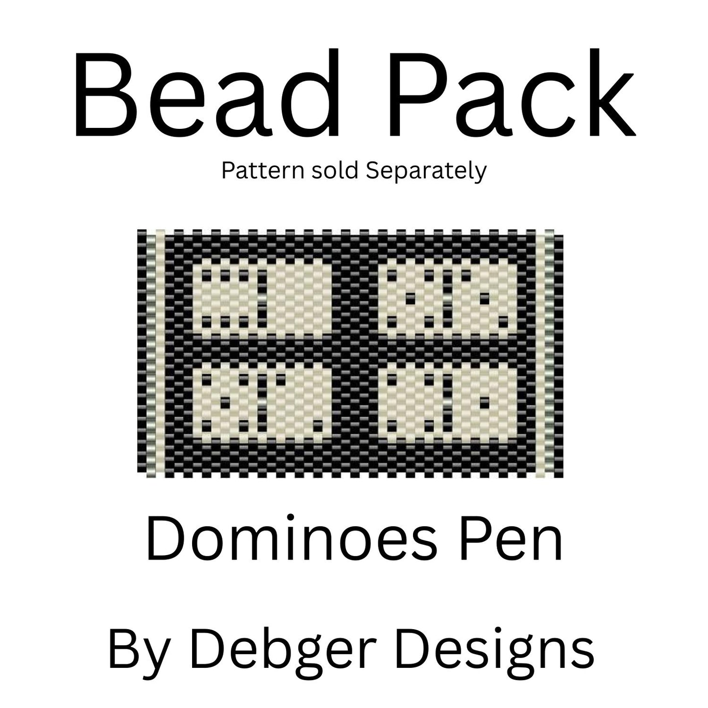 Dominoes Pen Bead Pack