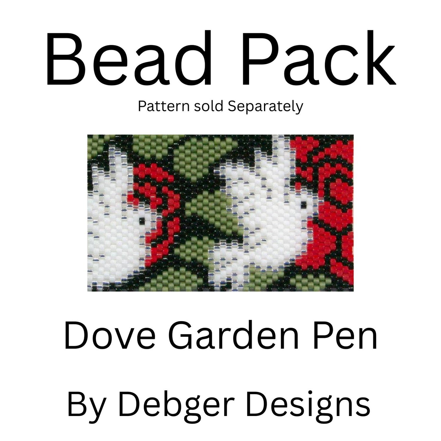 Dove Garden Pen Bead Pack