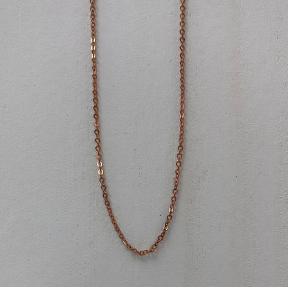 Copper Chain Necklace - 16" - qty 10