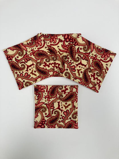 Canvas Coasters - Set of 4