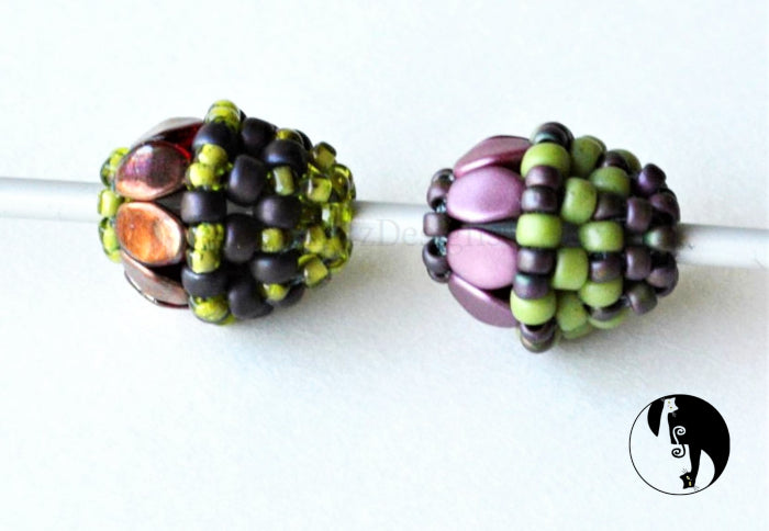 Flower Basket Beaded Bead Pattern - PDF