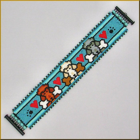 Fetch! Poodle Bracelet Pattern - PDF