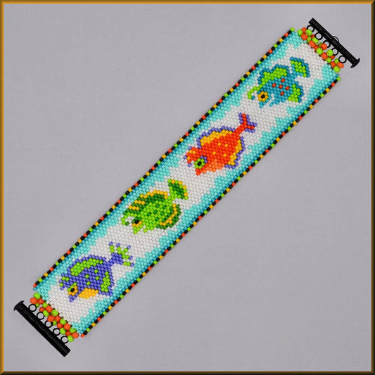 Fish Bowl Bracelet Pattern - PDF