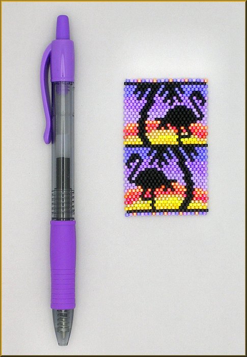 Flamingo Sunset Pen Wrap Pattern - PDF