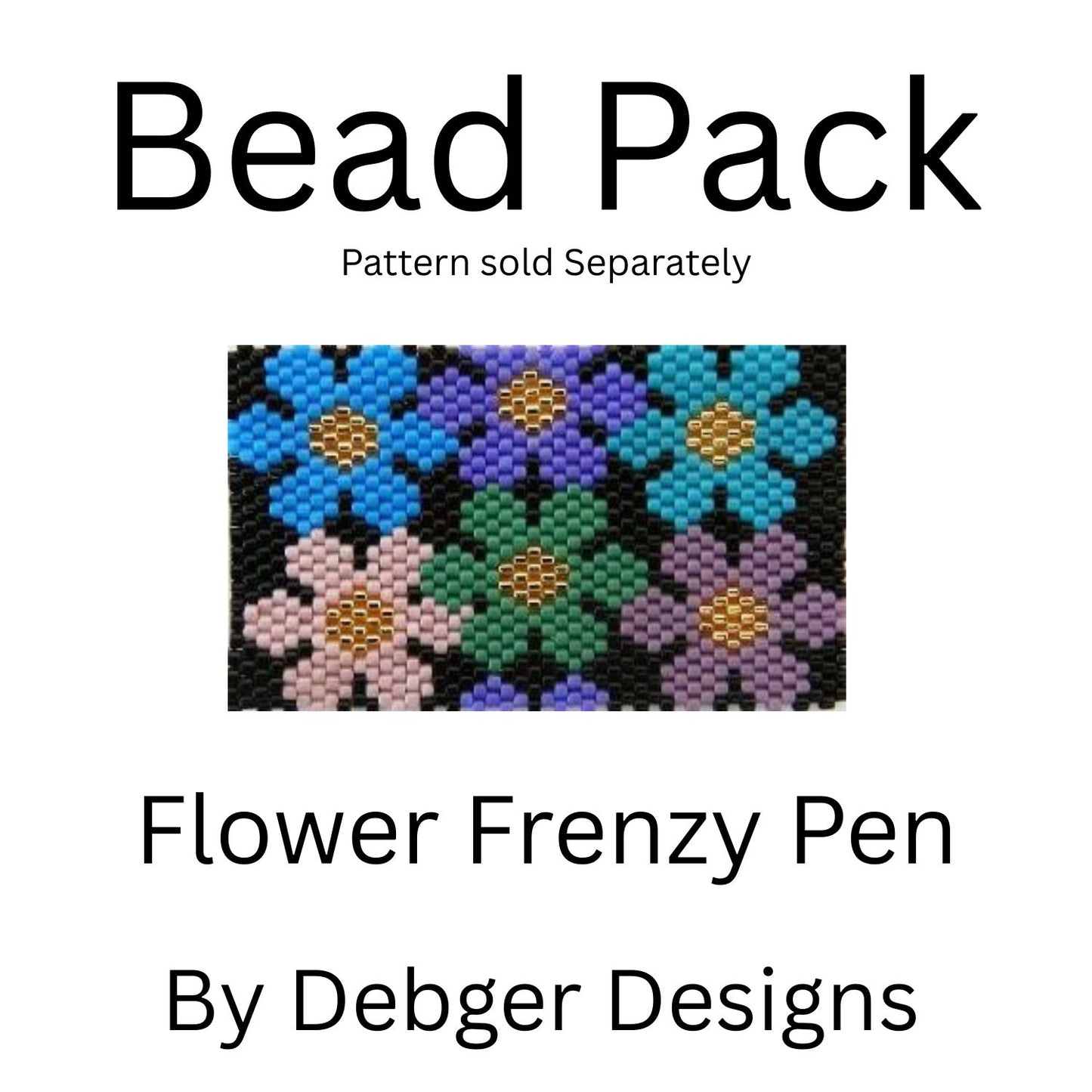 Flower Frenzy Pen Bead Pack