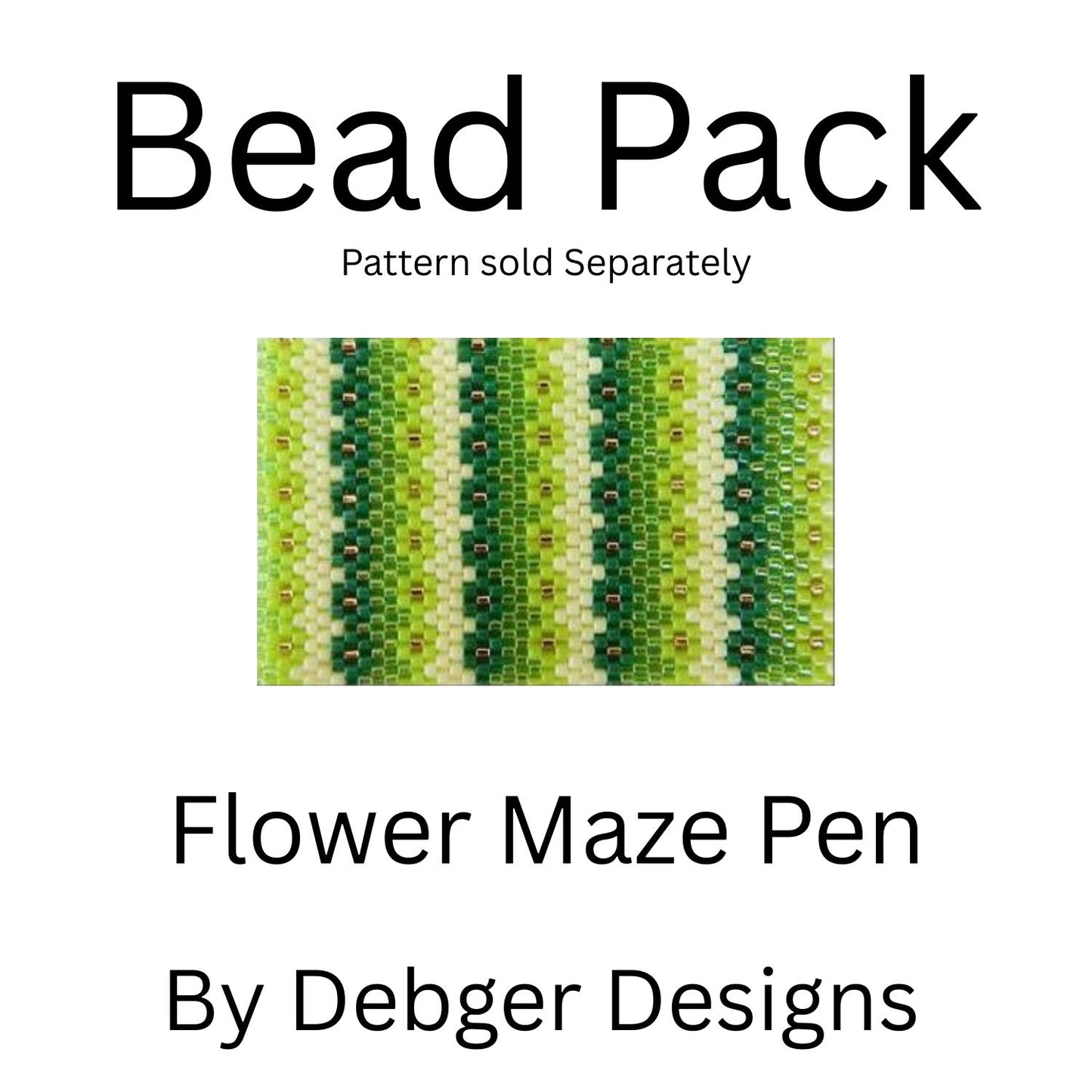Flower Maze Pen Bead Pack