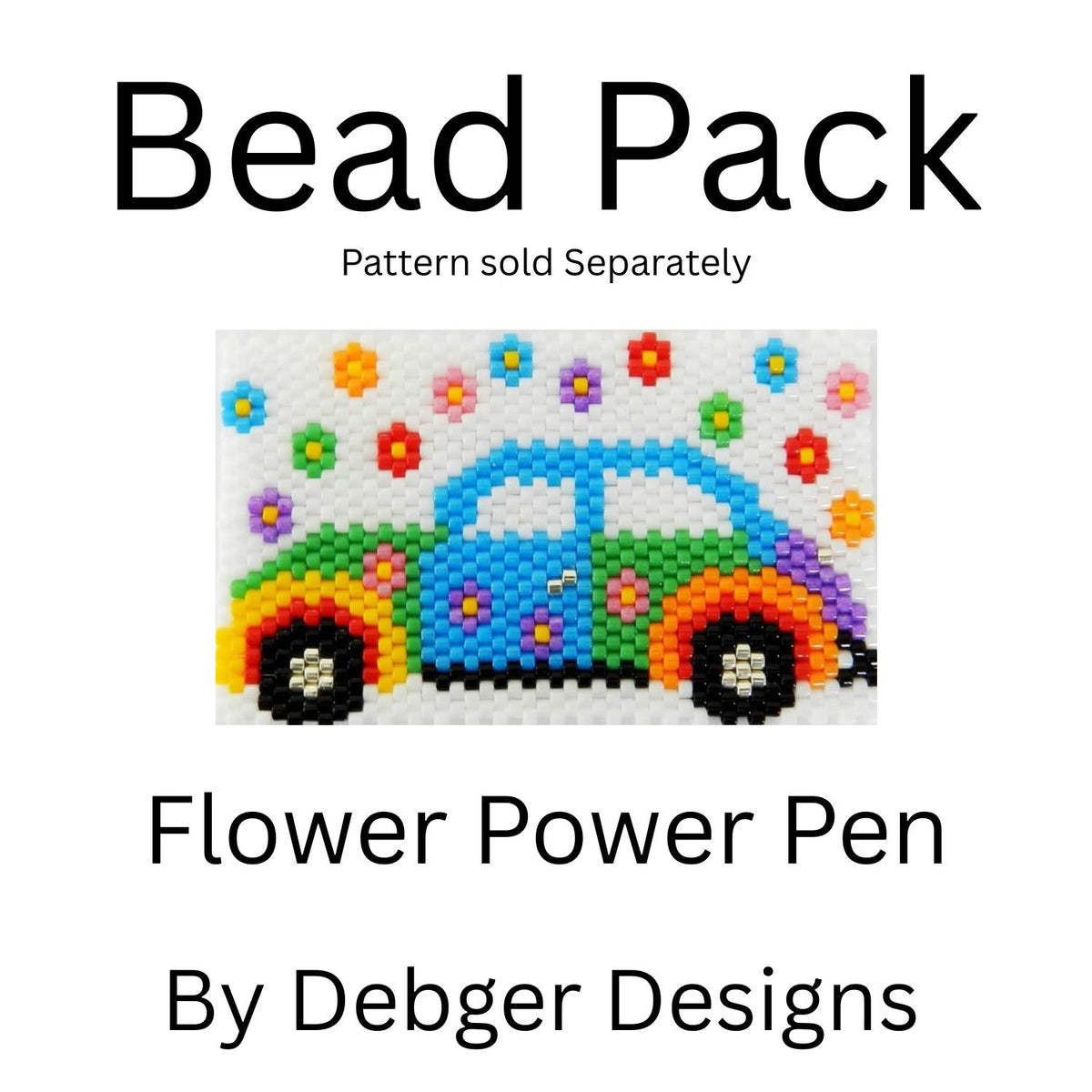 Flower Power Pen Bead Pack