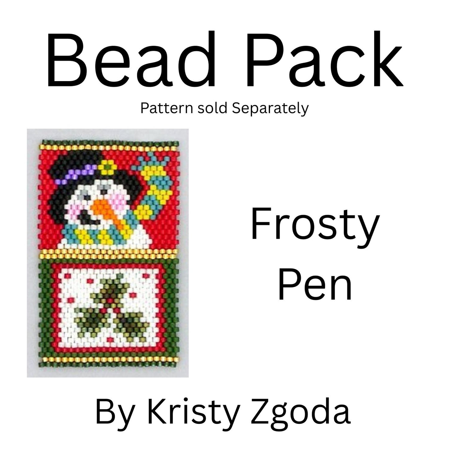 Frosty Pen Bead Pack