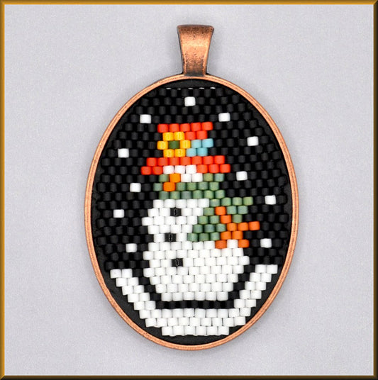 Frosty Oval Pattern - PDF