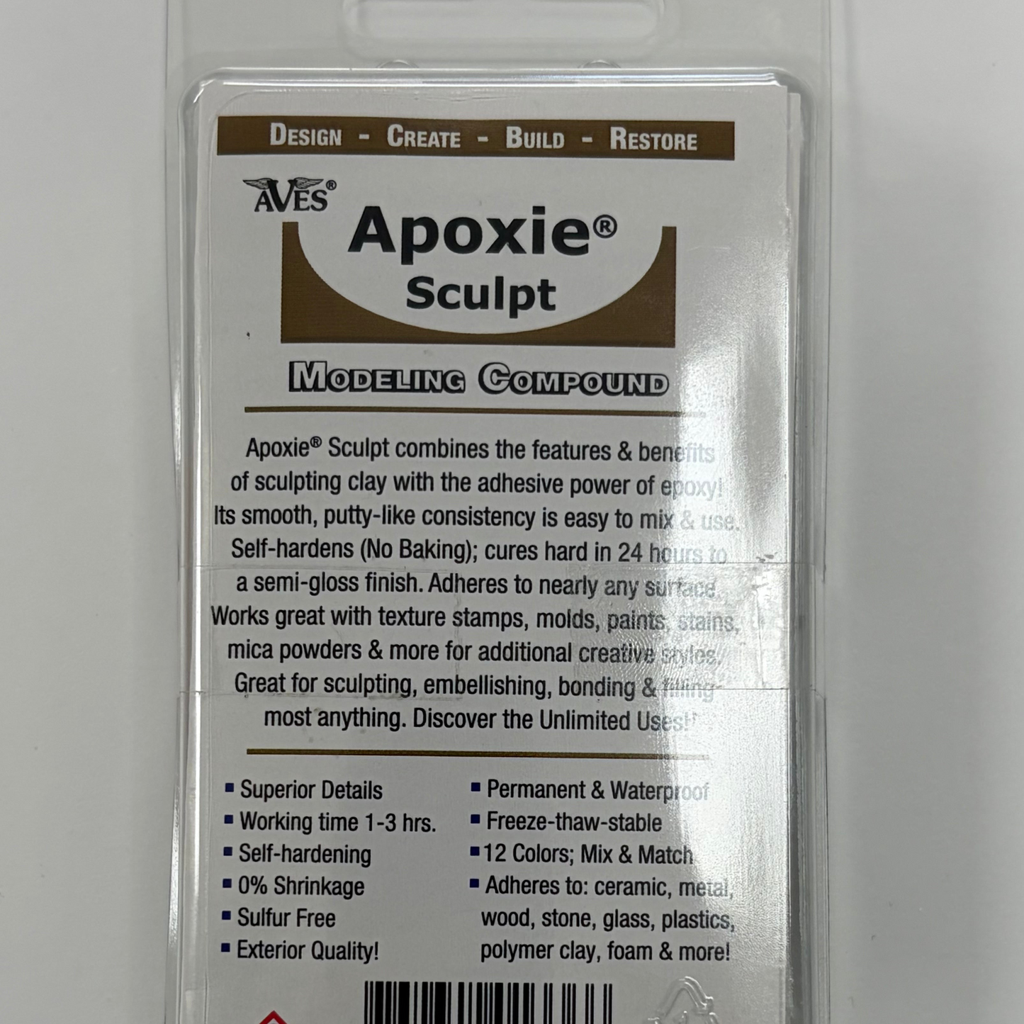 Apoxie Sculpt - Black