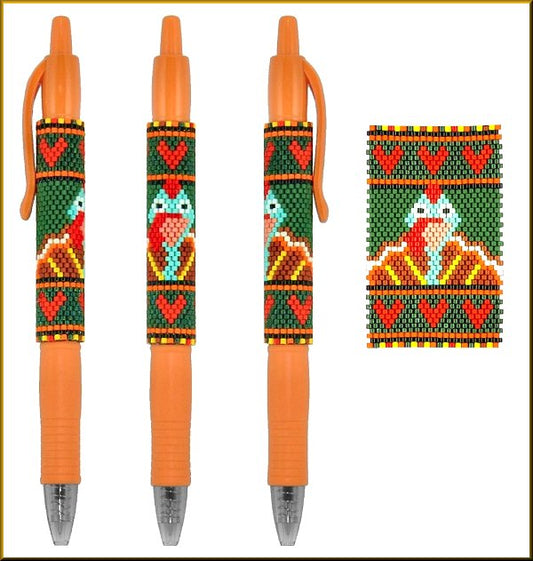 Gobble Gobble Pen Wrap Pattern - PDF