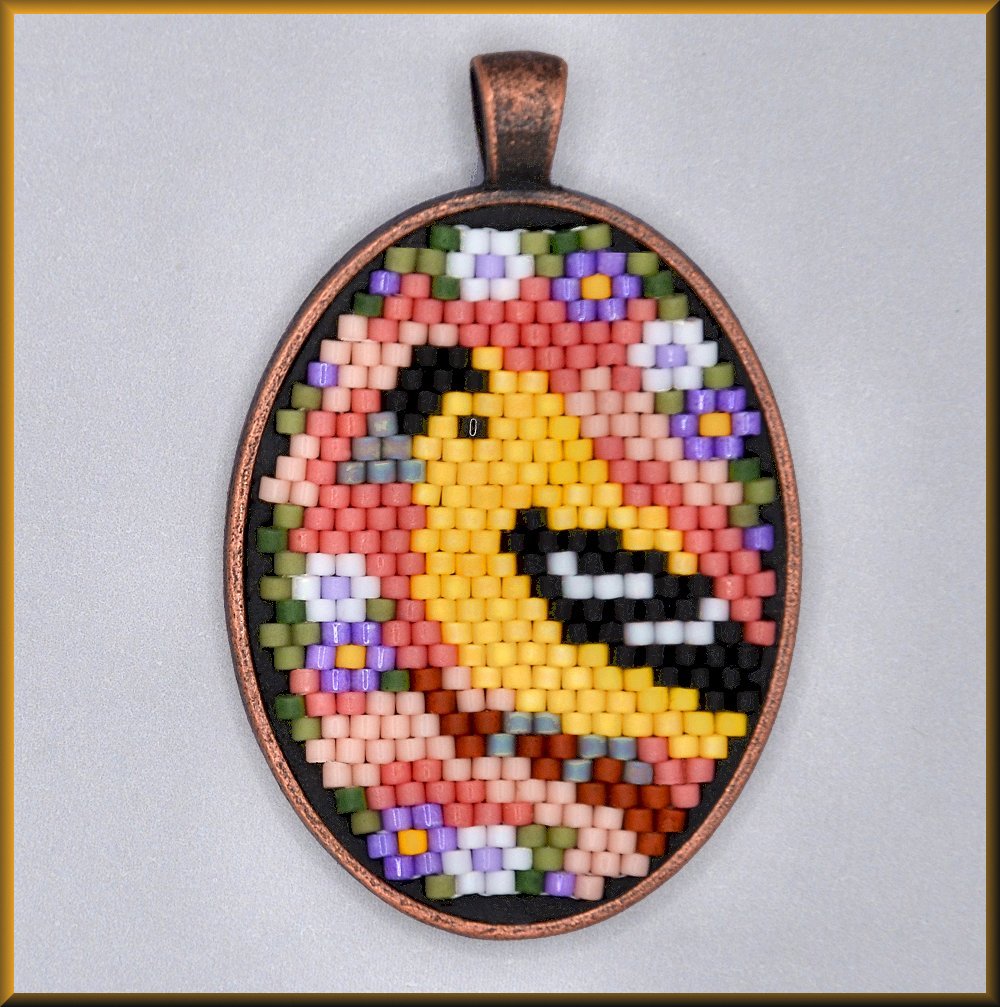 Goldfinch Oval Pattern - PDF
