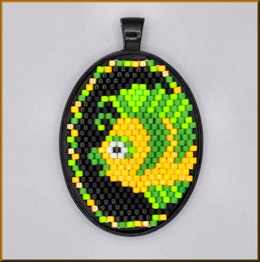 Green Fish Oval Pattern - PDF