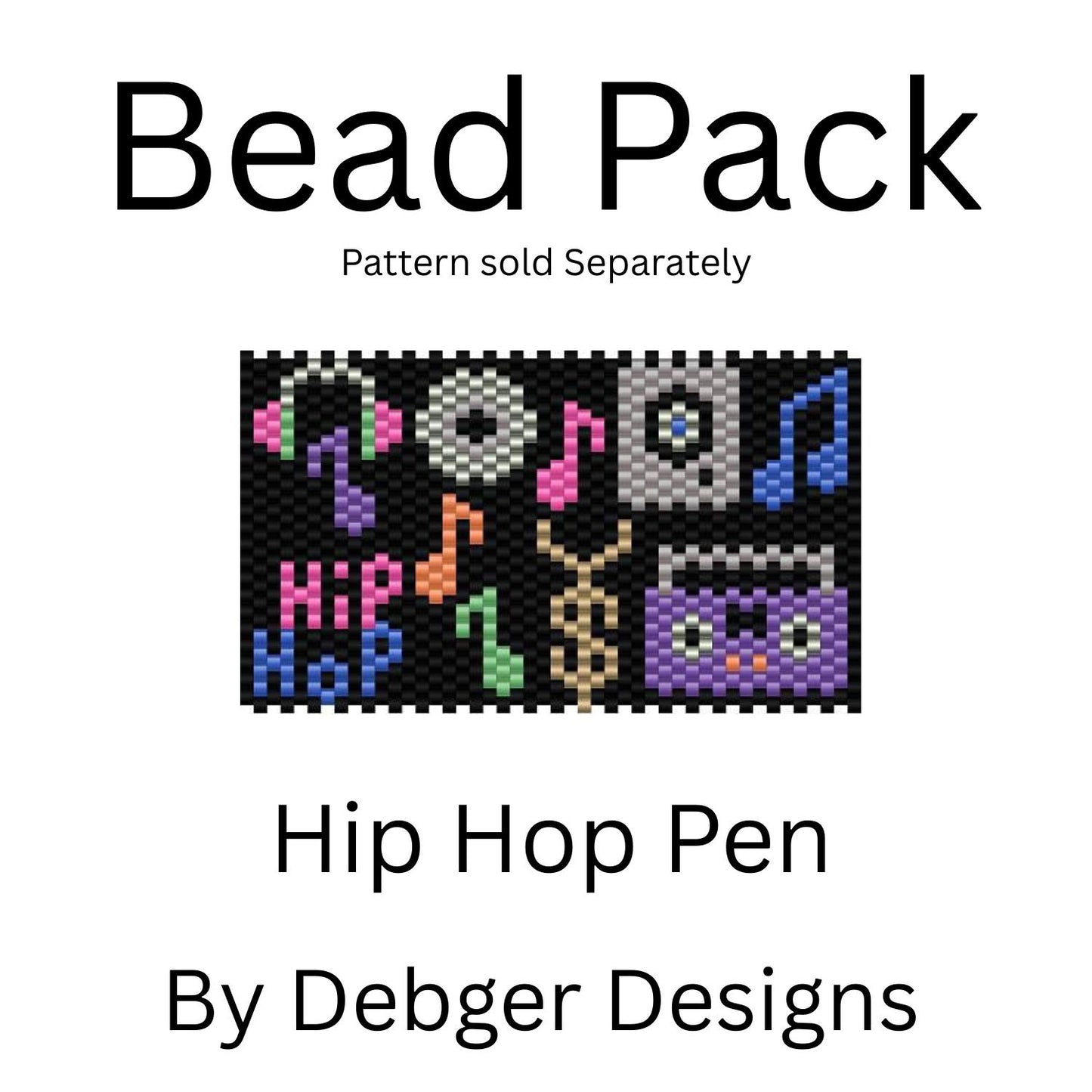 Hip Hop Pen Bead Pack