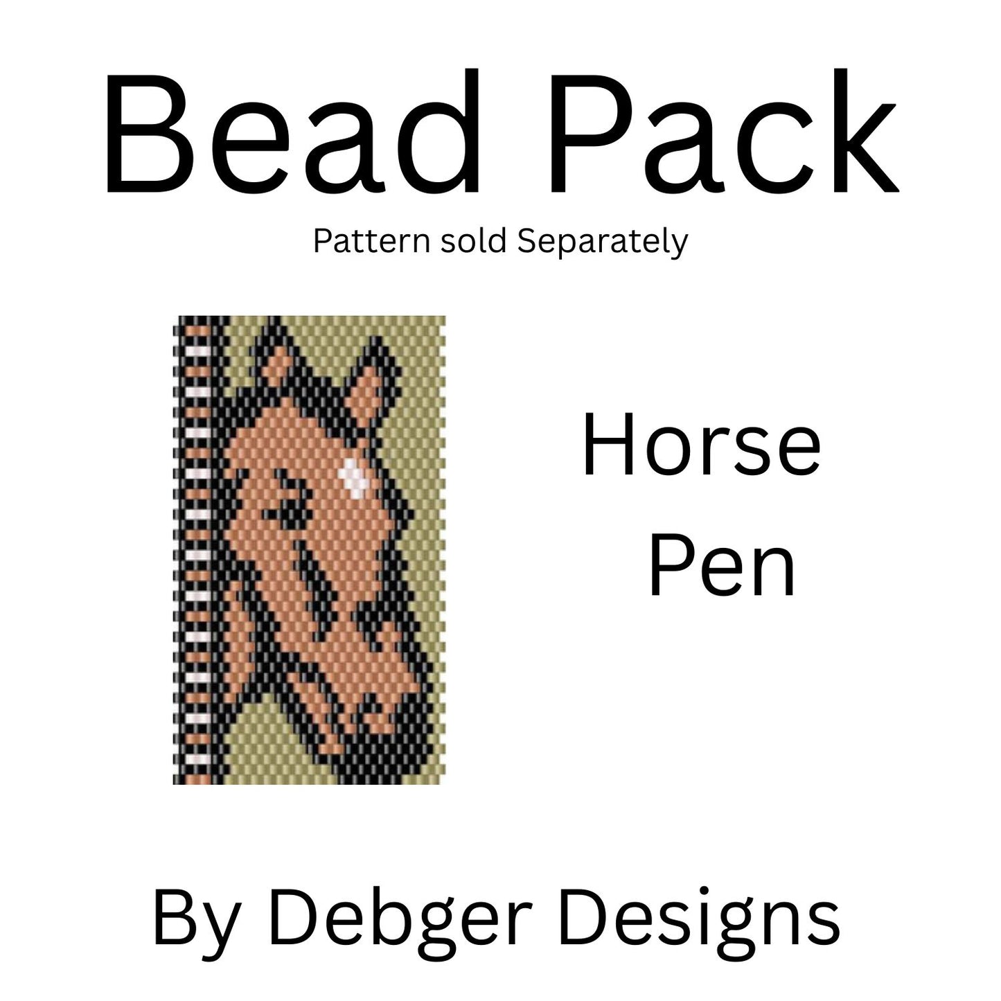 Horse Pen Bead Pack