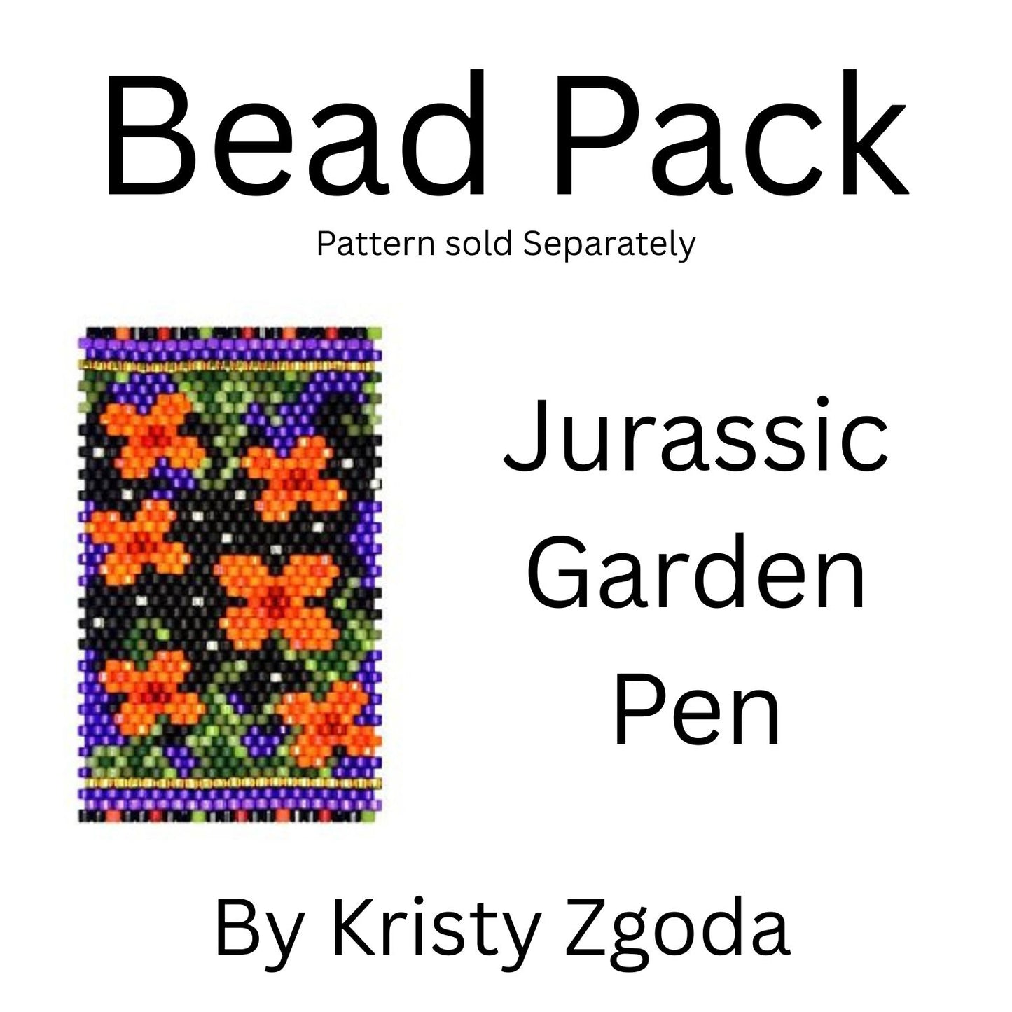 Jurassic Garden Pen Bead Pack