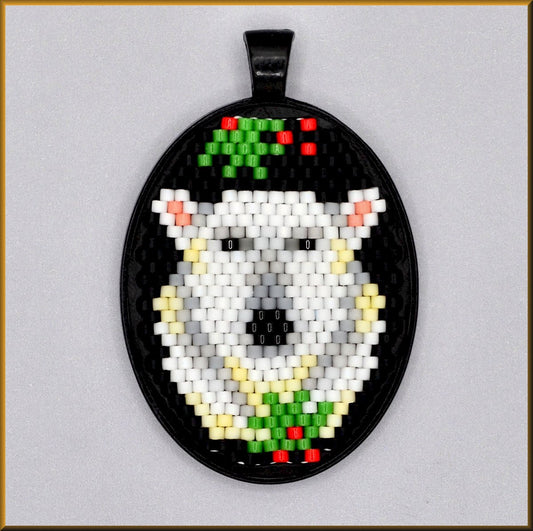 Kiss the Bear Oval Pattern - PDF
