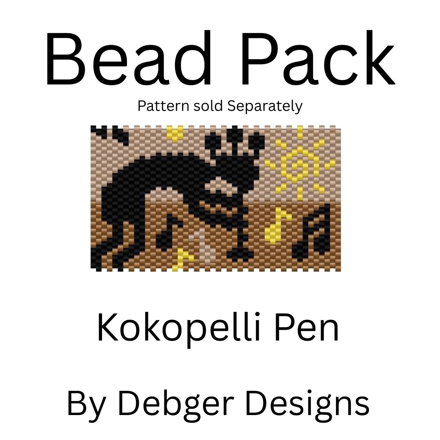 Kokopelli Pen Bead Pack