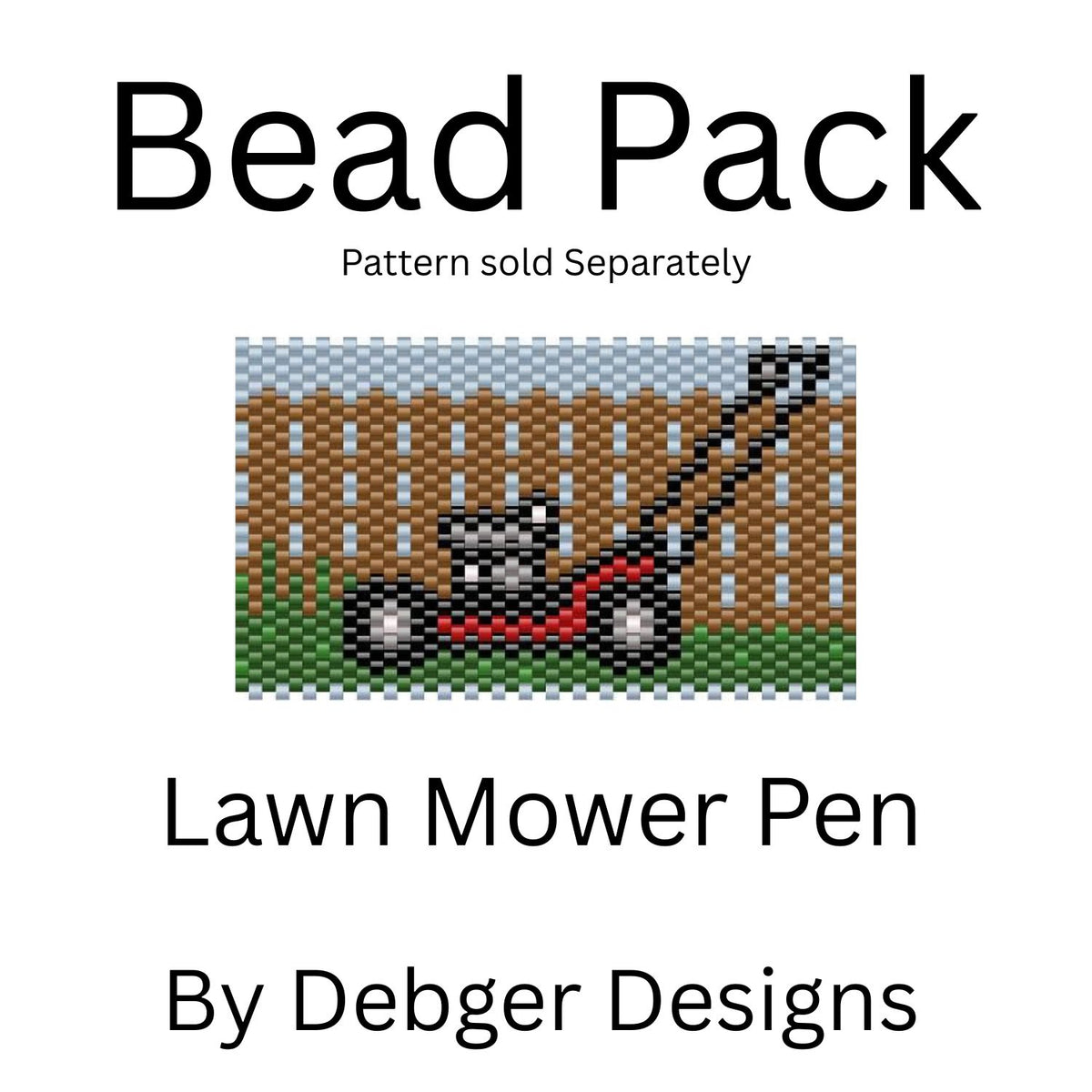 Lawn Mower Pen Bead Pack