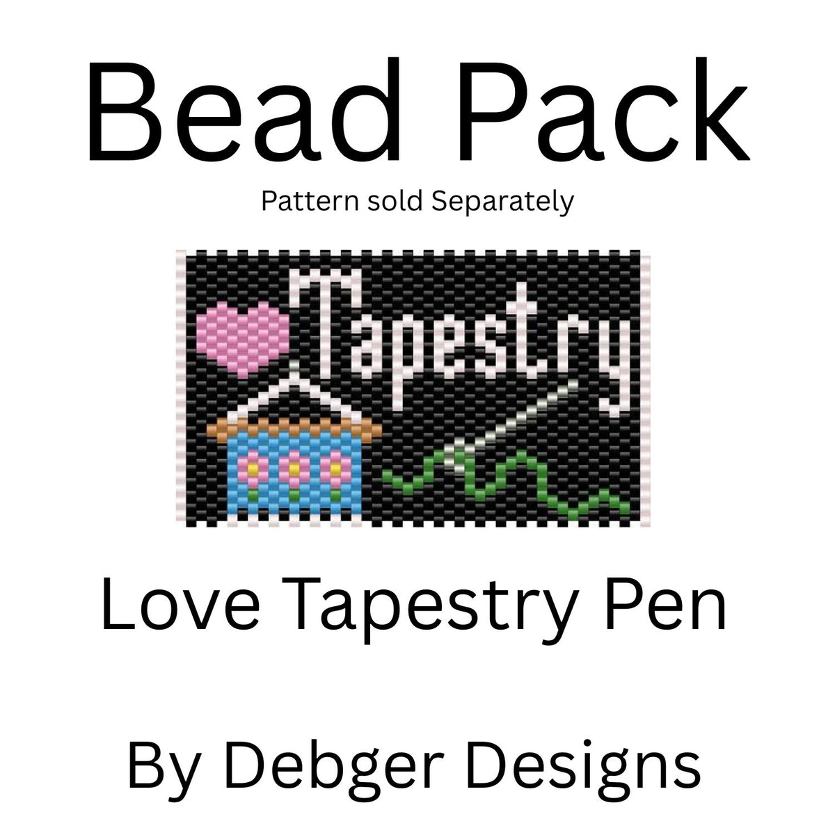 Love Tapestry Pen Bead Pack