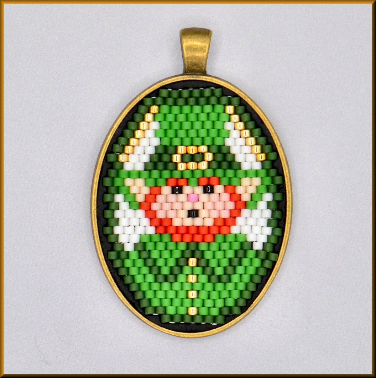 Lucky Charm Oval Pattern - PDF