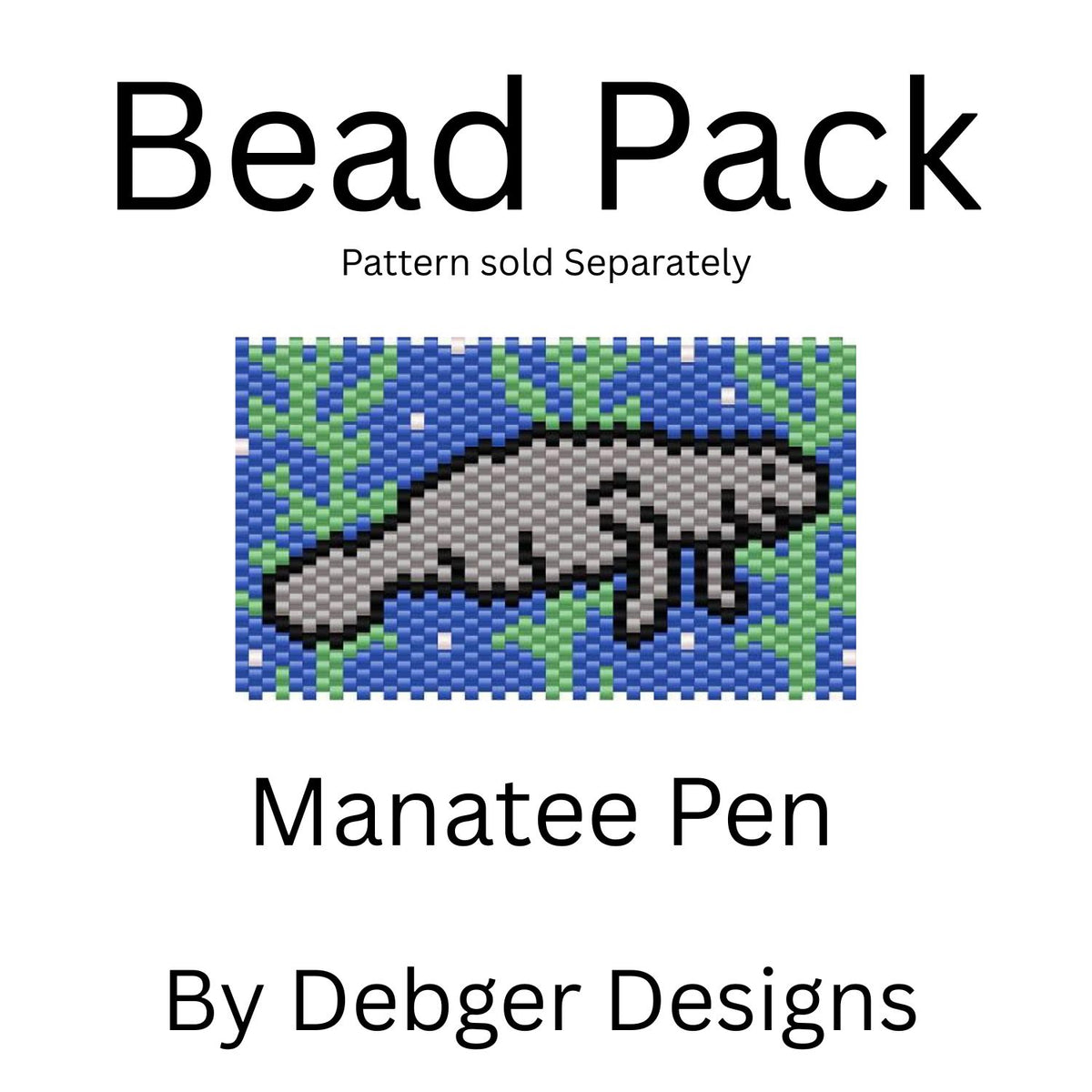 Manatee Pen Bead Pack