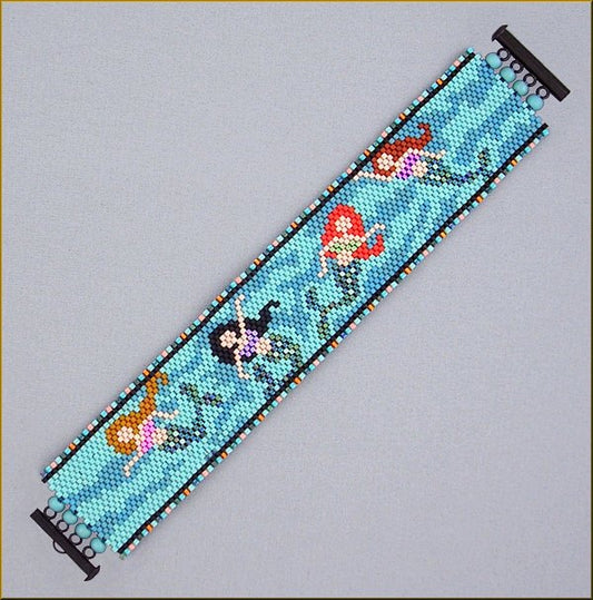 Mermaid Ballet Bracelet Pattern - PDF