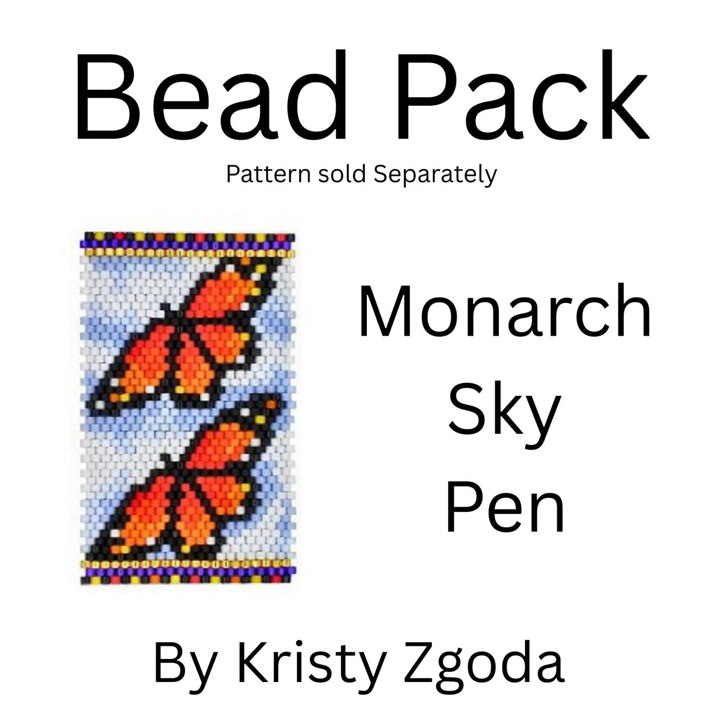 Monarch Sky Pen Bead Pack