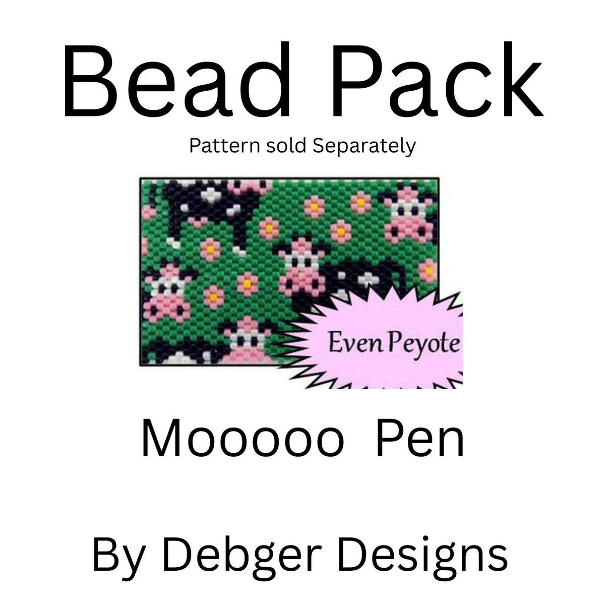 Mooooo Pen Bead Pack