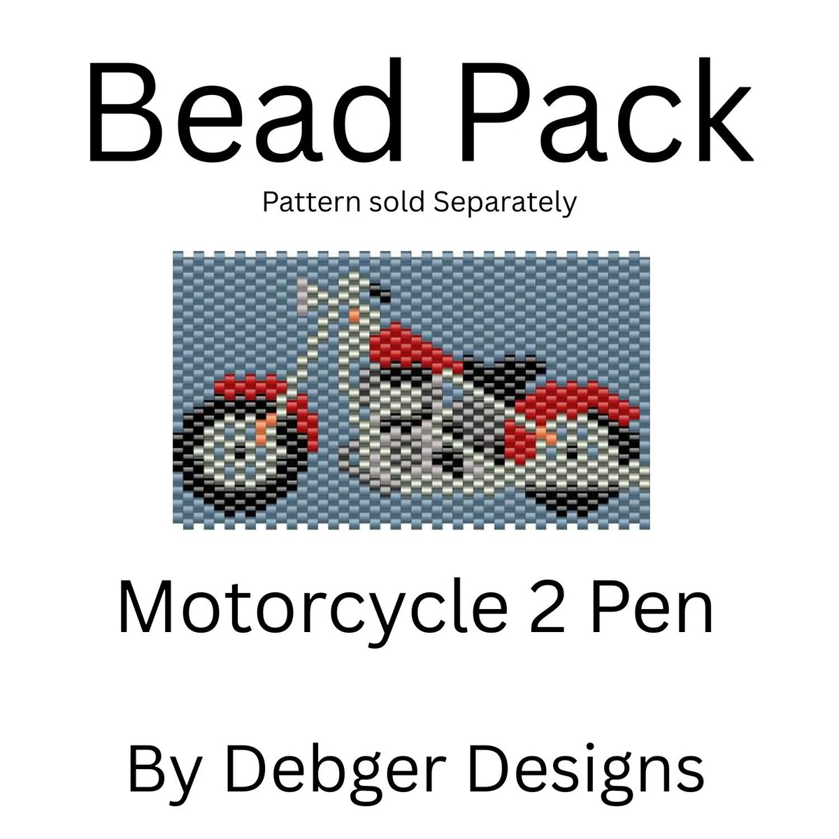 Motorcycle 2 Pen Bead Pack
