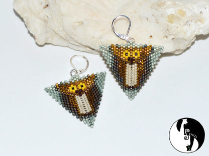 Owl #1 Triangle Pattern - PDF