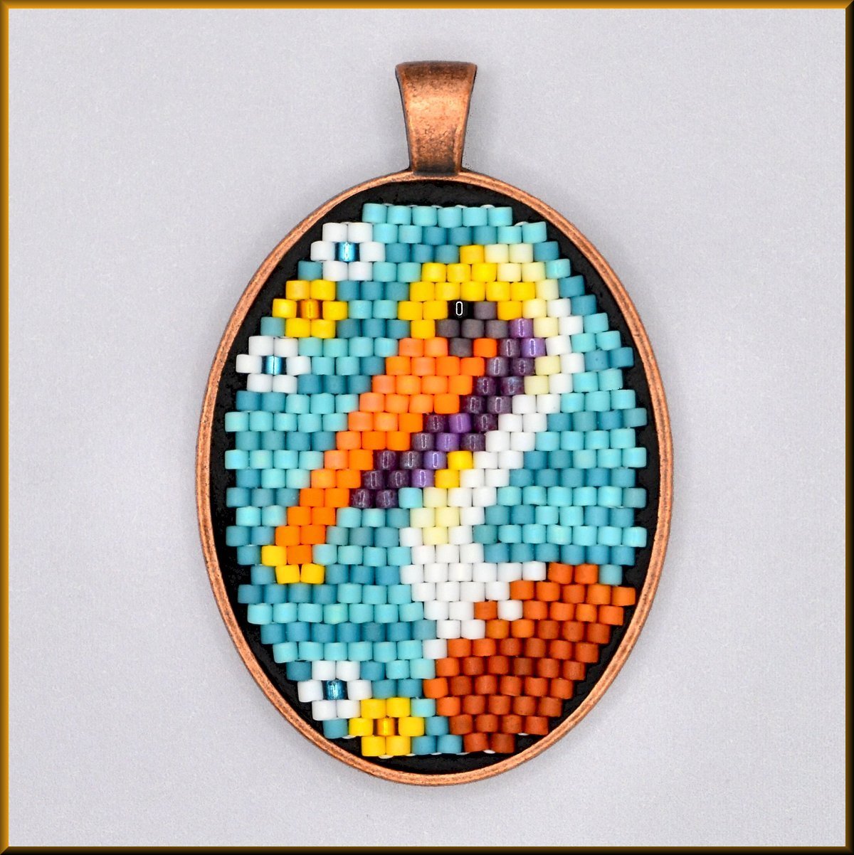Pelican Sea Oval Pattern - PDF