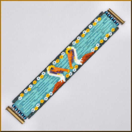 Pelican Sea Bracelet Pattern - PDF