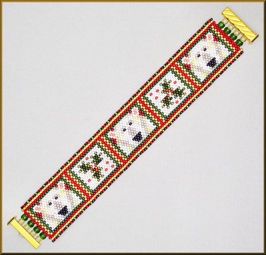 Polar Berries II Bracelet Pattern - PDF