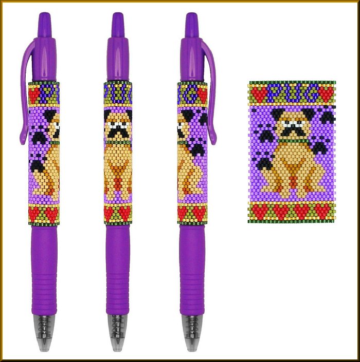 Pug Pen Wrap Pattern - PDF