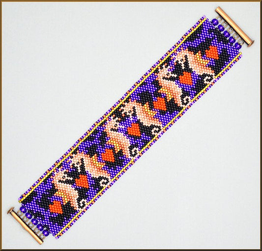Seahorse Love Bracelet Pattern - PDF