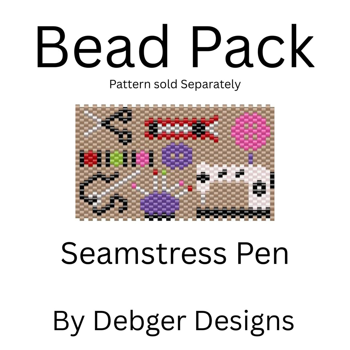 Seamstress Pen Bead Pack