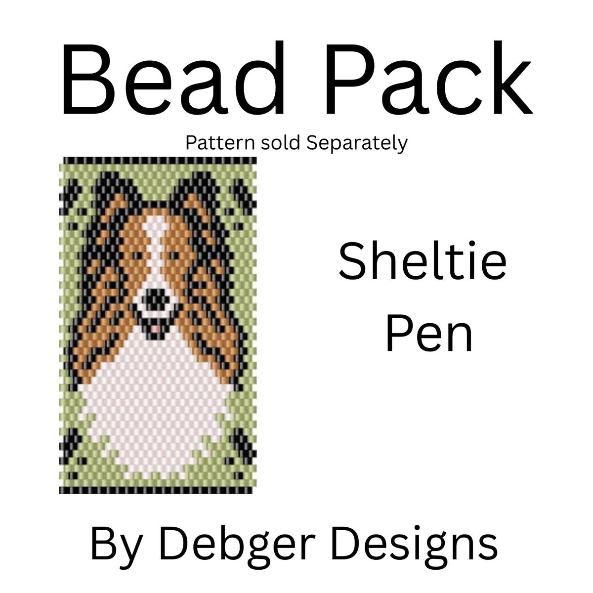 Sheltie Pen Bead Pack