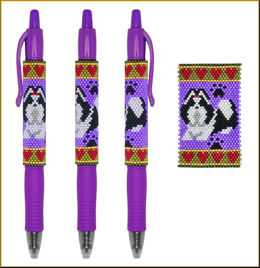 Shih Tzu Pen Wrap Pattern - PDF