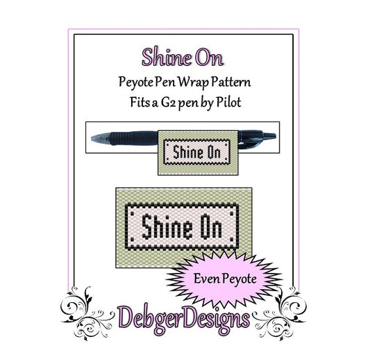 Shine On Pen Wrap Pattern - PDF