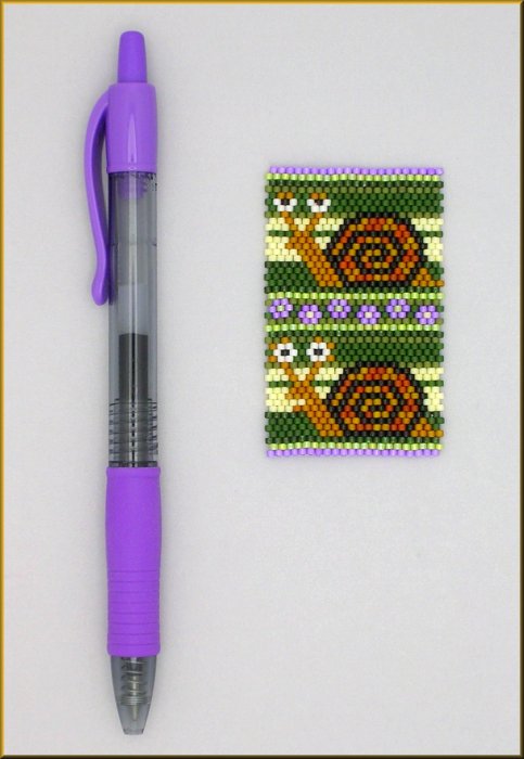 Slime Time Snails Pen Wrap Pattern - PDF