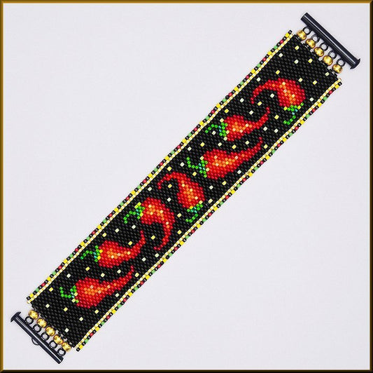Some Like it Hot Bracelet Pattern - PDF
