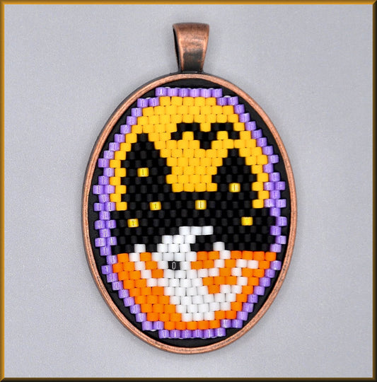 Spooky Oval Pattern - PDF