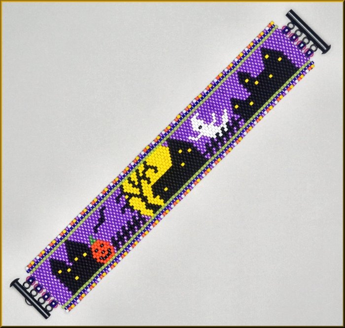 Spooooky Bracelet Pattern - PDF
