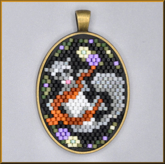 Squirrel Oval Pattern - PDF